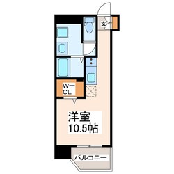 長嶺 徒歩6分 1階の物件間取画像